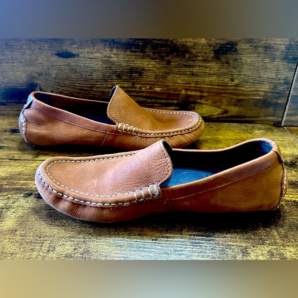 Cole Haan Brown Suede Driving Loafers Size 7